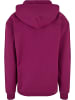 9N1M SENSE Kapuzenpullover in aubergine