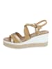 Nero Giardini Sandalen in Braun/Gold