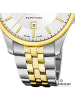 Candino Analog-Armbanduhr Candino Classic silber, gold groß (ca. 42mm)