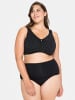 sheego Entlastungs-BH in schwarz + schwarz-bedruckt