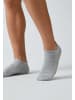 SNOCKS Sneakersocken aus Pflanzenfasern Grau 6 Paar