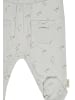Sterntaler Strampler-Set Jersey Blumen in silber
