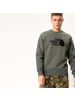 The North Face Sweatshirt DREW PEAK in tnf medium grey heather-tnf black