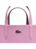 Lacoste Handtasche in Rosa/Rot