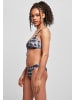 Urban Classics Bikini in black/white