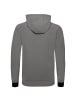 Champion Trainingsjacke Hooded Full Zip in grau