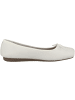 Clarks Ballerinas Un Freckle Ice in weiss