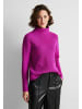 Street One Pullover in purple cozy pink