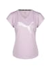 Puma Trainingsshirt Train Favourite Heather Cat in violett / weiß