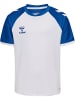 Hummel T-Shirt Raglanärmel Hmlmatch Kinder in WHITE/TRUE BLUE