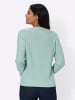Sieh an! Langarm-Pullover in kalkmint