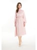 Usha Damen Midikleid in Rosa Champagner
