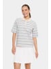 SAINT TROPEZ Poloshirt JoanaSZ Gerade Passform in Ice