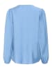 Kaffe Langarm-Bluse KAlui in Silver Lake Blue CC