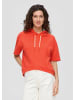 s.Oliver Sweatshirt kurzarm in Orange