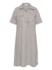 KAFFE curve Kleid KCnana Loose fit in Midnight/White Stripe