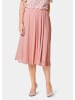 GOLDNER Kurzgröße:  Luftig schwingender Chiffonrock in melba