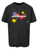 F4NT4STIC Oversize T-Shirt Atari Asteroids Retro Gameplay in schwarz