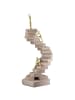 GILDE Skulptur Path of Knowledge creme - (H) 30 cm