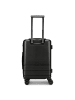 Camel Active Hanoi 4 Rollen Kabinentrolley S 55 cm mit Dehnfalte in black