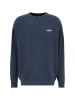 OLDSKULL Sweatshirt Peach Dyed Basic Oldskull Logo in Navy Blue
