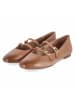 Tamaris Spangenballerinas in braun