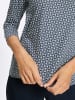 WITT WEIDEN Print-Shirt in rauchblau-ecru-bedruckt