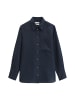Marc O'Polo Leinen-Bluse regular in Deep Night Blue