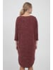 Oxmo Sweatkleid OXBinala in Rot