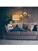 relaxdays Stehlampe in Beige/ Gold - (H)156 cm