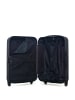 WAVE PARIS Mittelgroßer Hartschalenkoffer SELENGA in Schwarz (64L)