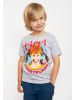 Logoshirt T-Shirt Pippi Langstrumpf in grau-meliert