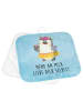 Mr. & Mrs. Panda 2er Set Topflappen Pinguin Kokosnuss mit Spruch in Eisblau