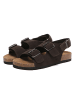 EVERAU Australia Leder Sandalen - Flame in Schokolade