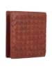 mano Don Luca Geldbörse Leder 10,5 cm cognac