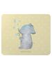 Mr. & Mrs. Panda Mauspad Elefant Seifenblasen ohne Spruch in Gelb Pastell