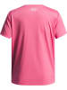 Under Armour Sportshirt "Tech Wordmark Graphic T-Shirt" in Pink