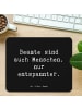Mr. & Mrs. Panda Mauspad Spruch Beamtin Entspannt mit Spruch in Schwarz