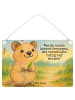 Mr. & Mrs. Panda Deko Schild Quokka Happy Design mit Spruch in Weiß