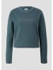 s.Oliver Sweatshirt langarm in Petrol