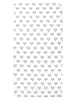 TupTam 2er- Set Spannbetttuch in grau/weiß