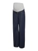 mama licious Umstandsjeans mit weitem Bein in Dark Blue Denim 1