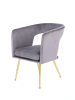 Kayoom Retro Stuhl Jolene in grau
