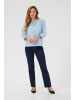 Kaffe Langarm-Bluse KAvictoria Regular fit in Soft Chambray