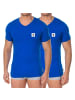 Bikkembergs 2er-Set: Unterhemd in Blue
