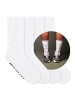 von Jungfeld Crew-Socken Embossed in BlaBlaBla - Pure White