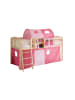 TICAA Hochbett Eric Country in Rosa-Pink