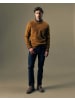 Lee Pullover Boiled Wool in Golden Tobacco