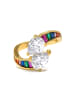 Luxenter Ring Darbia mit 18 Karat  verstellbar Gelbgold-Darbia gold