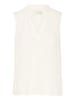 Kaffe Ärmellose Bluse KAalice in Chalk